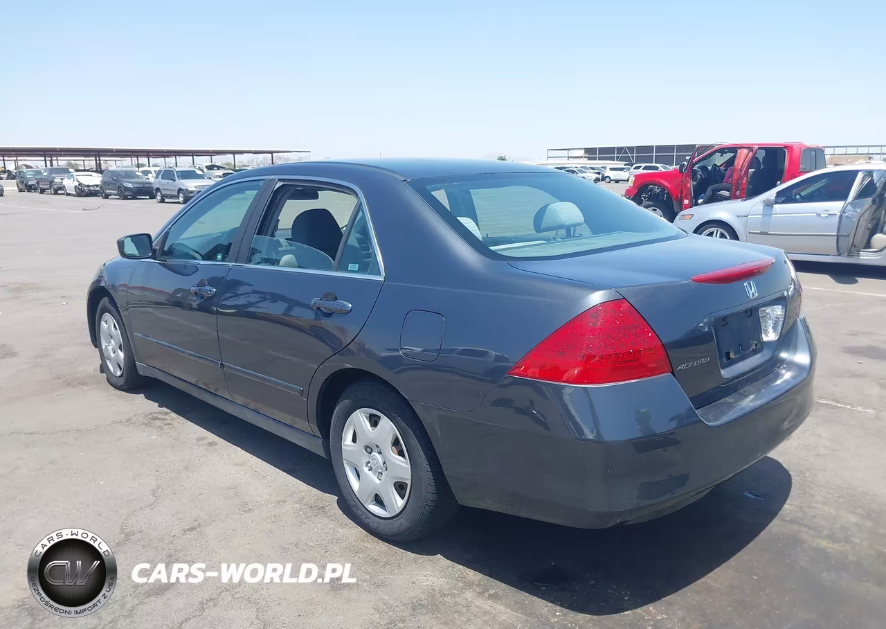 2007 Honda Accord 2.4 Lx VIN:1HGCM56437A227956 - 3