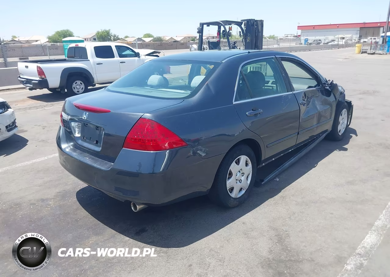 2007 Honda Accord 2.4 Lx VIN:1HGCM56437A227956 - 4