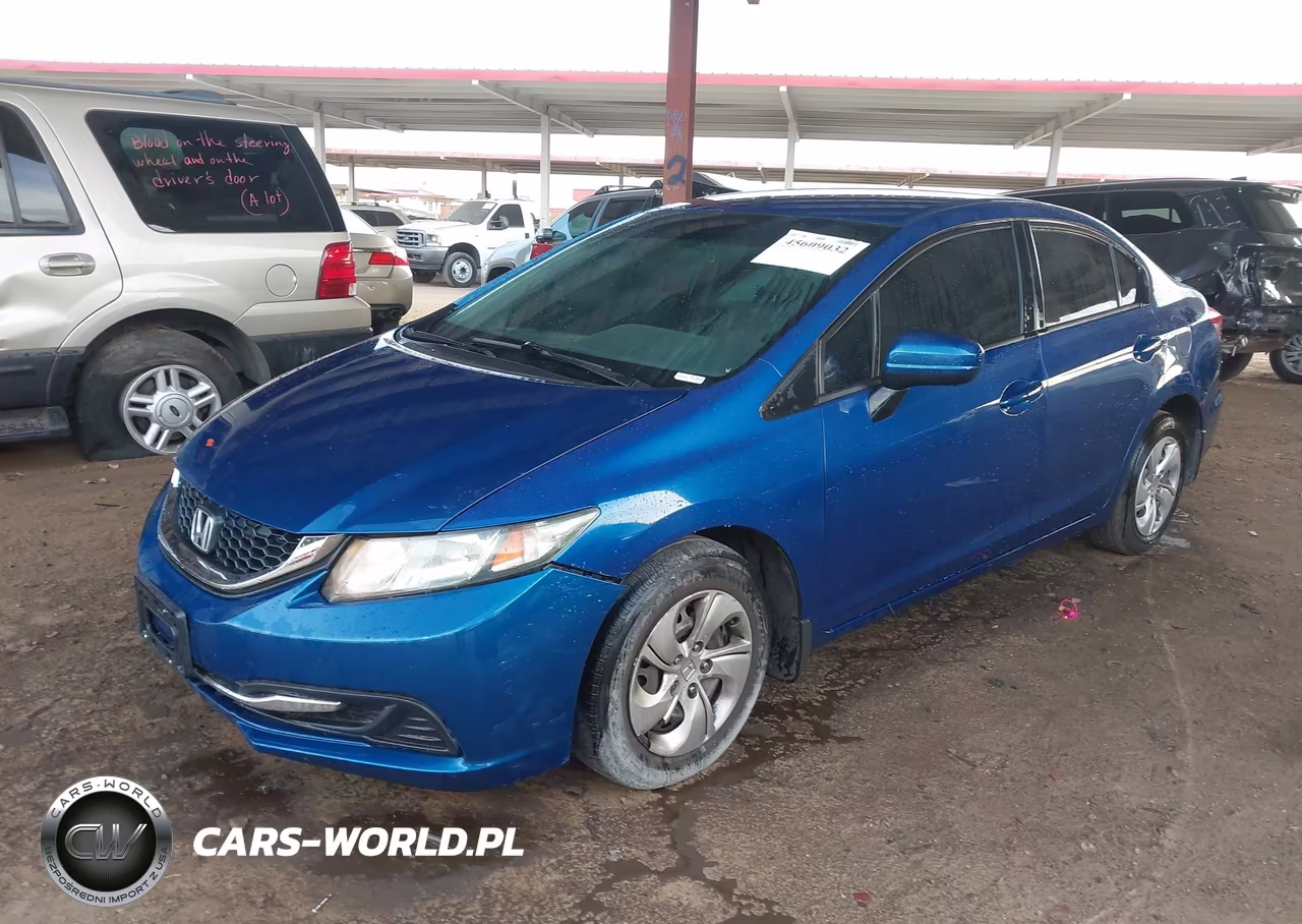 2014 Honda Civic Lx VIN:19XFB2F53EE267098 - 2