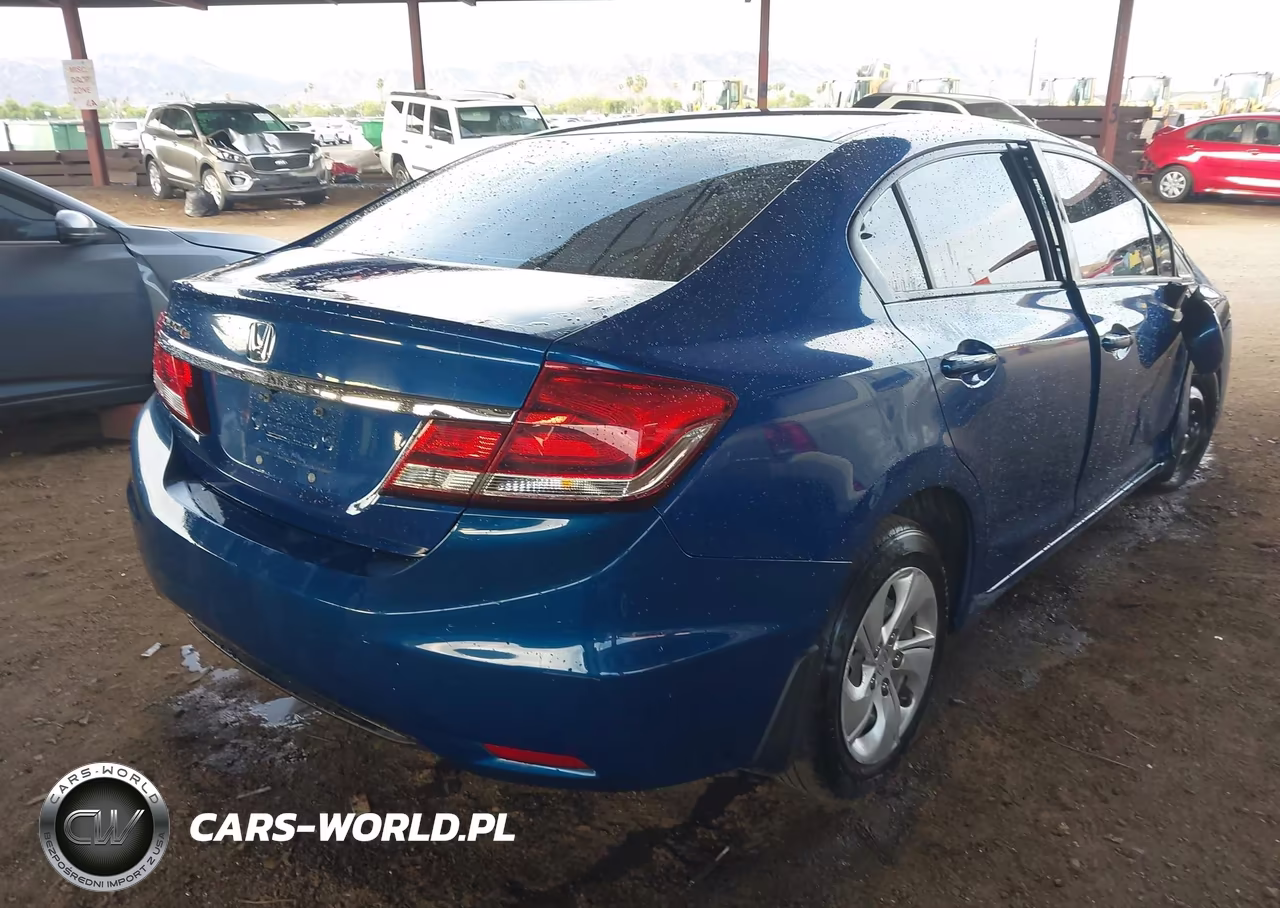 2014 Honda Civic Lx VIN:19XFB2F53EE267098 - 4