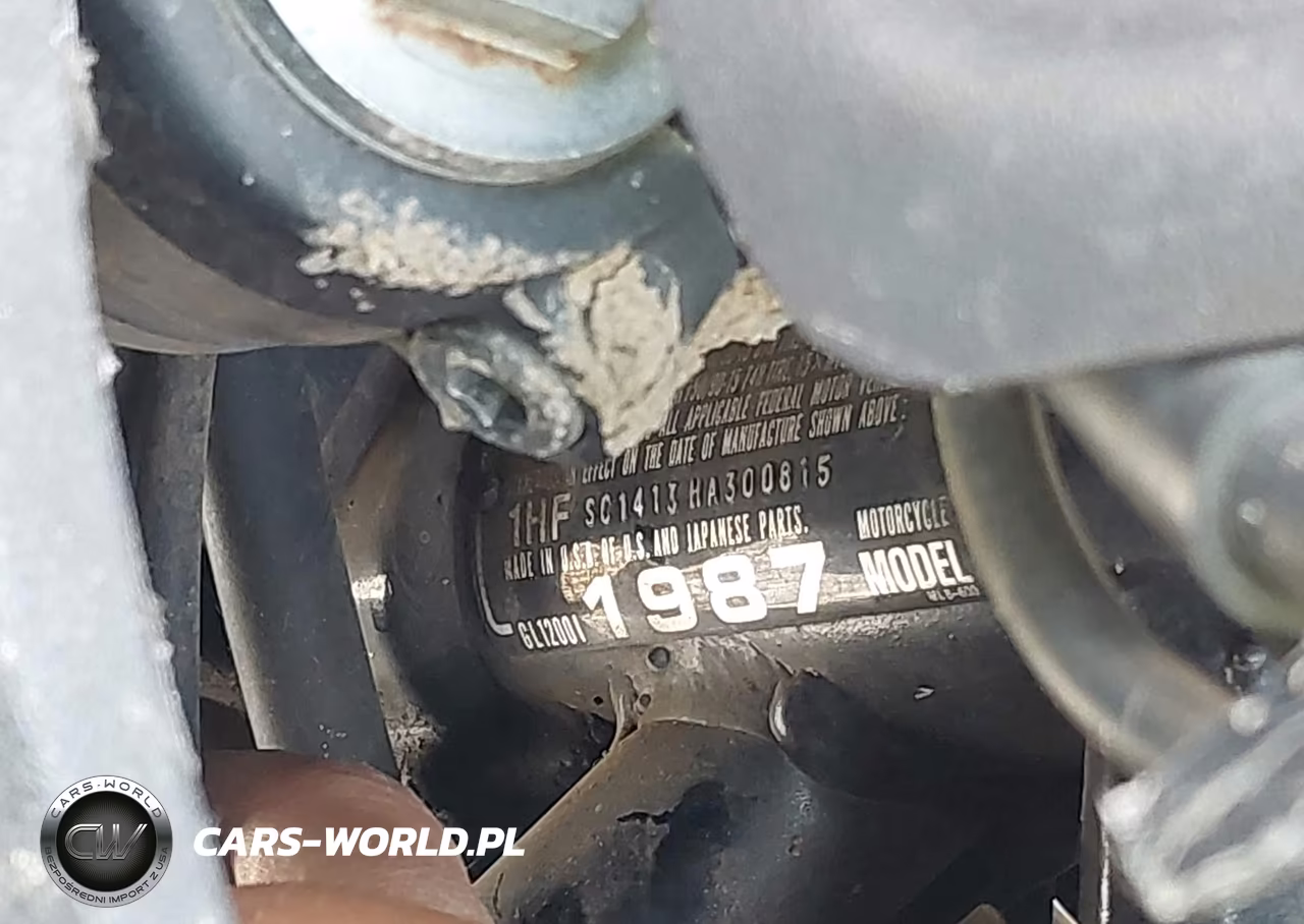 1987 Honda Gl1200 I VIN:1HFSC1413HA300815 - 10