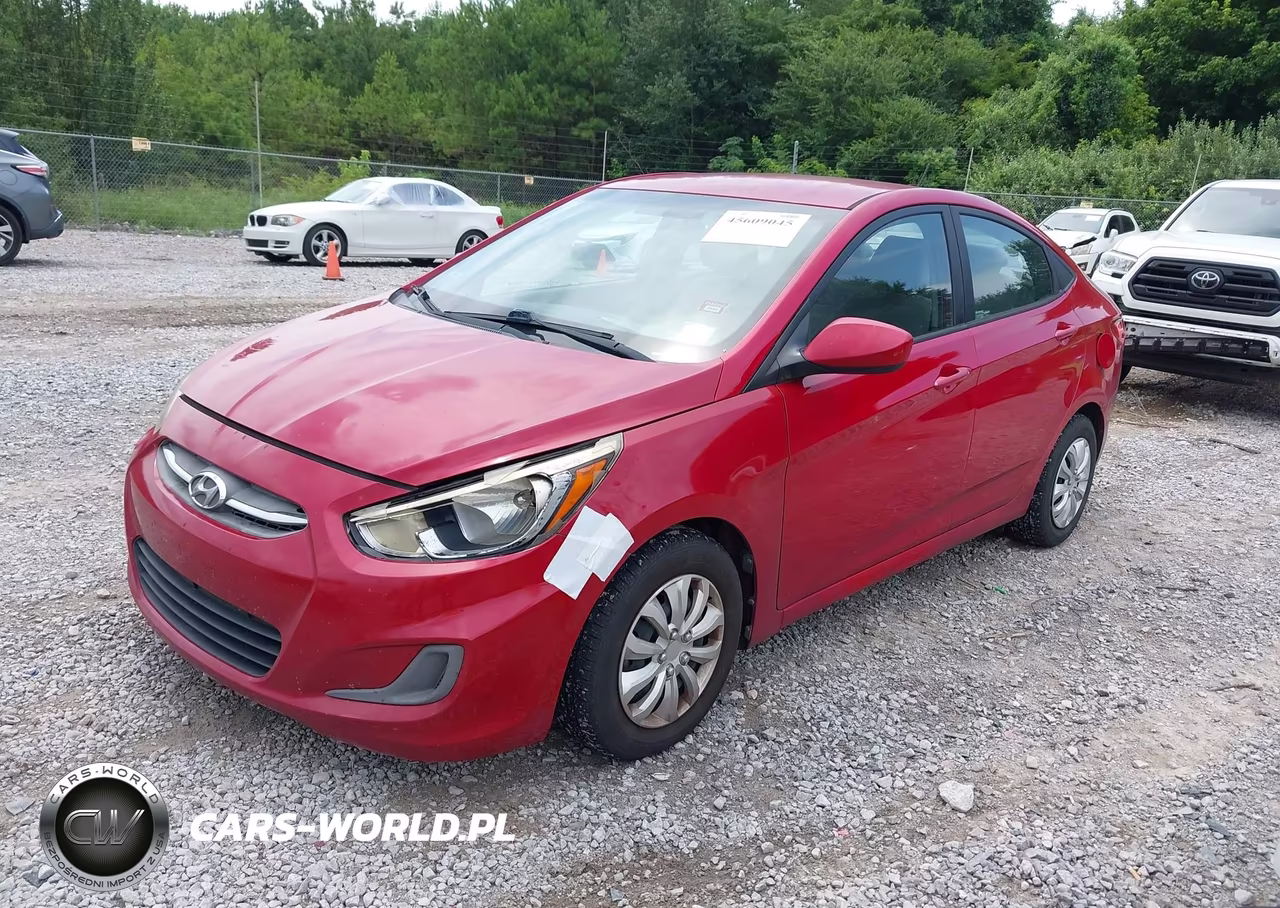 2016 Hyundai Accent Se VIN:KMHCT4AE3GU029206 - 2