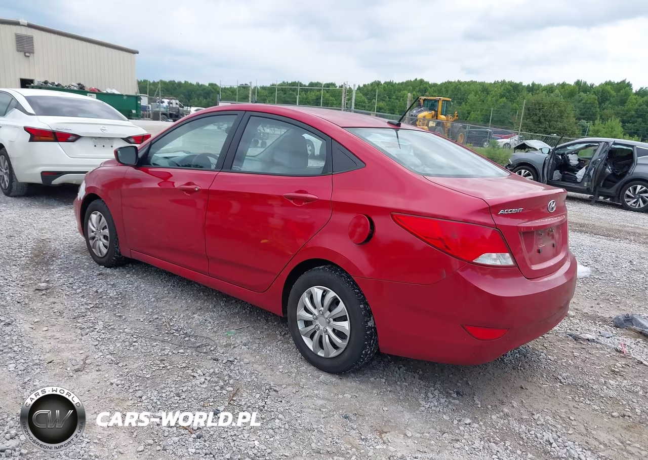 2016 Hyundai Accent Se VIN:KMHCT4AE3GU029206 - 3