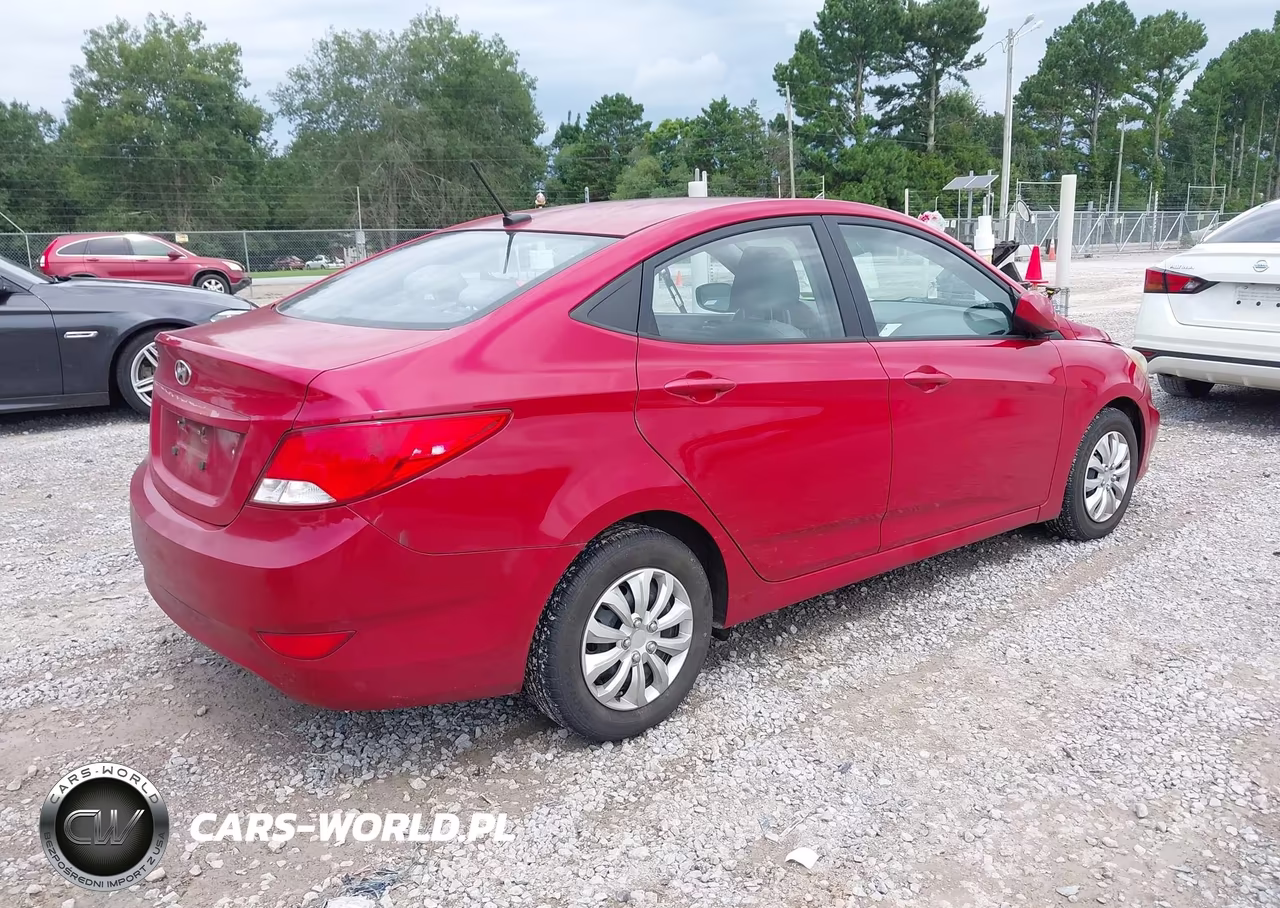 2016 Hyundai Accent Se VIN:KMHCT4AE3GU029206 - 4