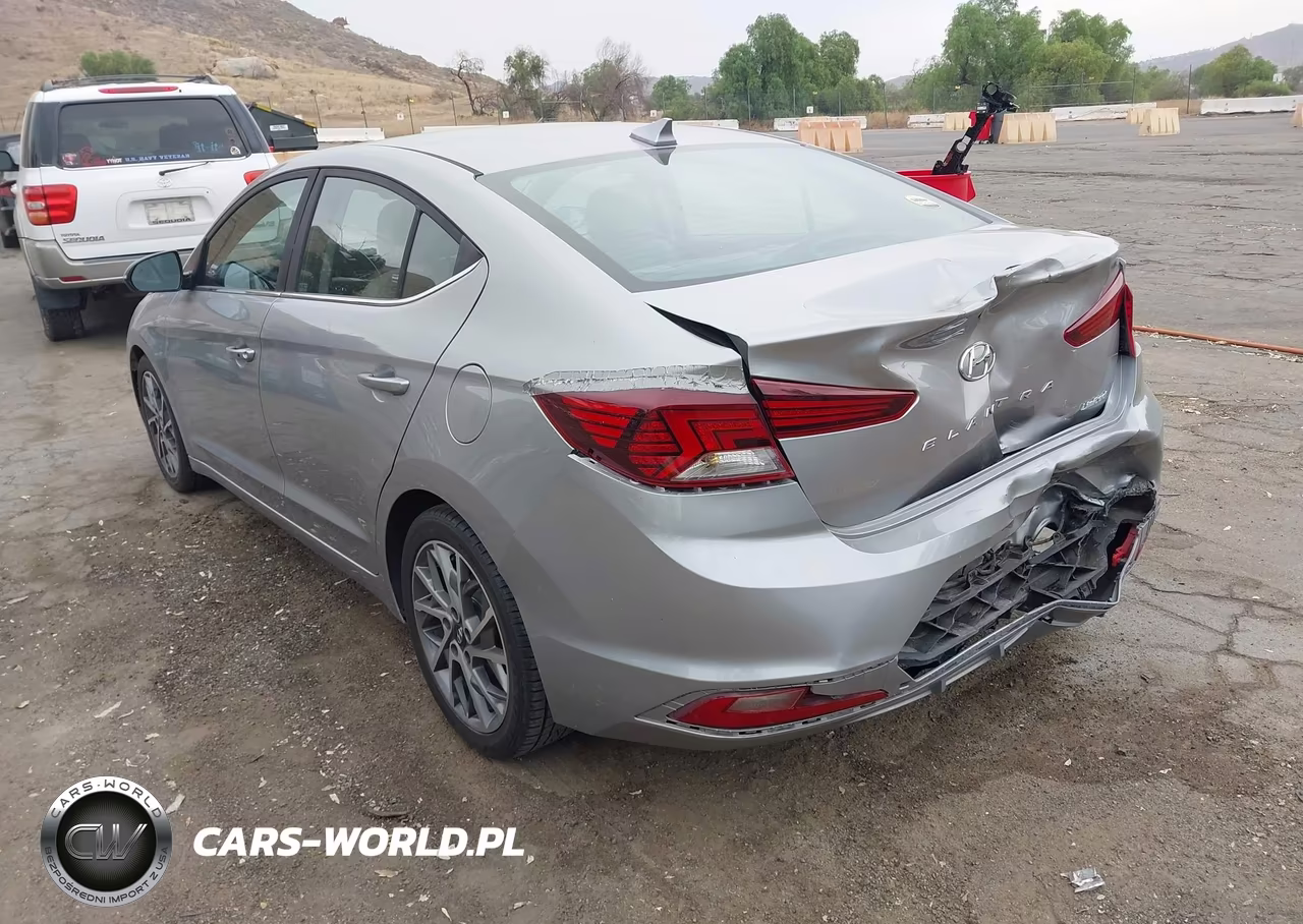 2020 Hyundai Elantra Limited VIN:5NPD84LFXLH585453 - 3