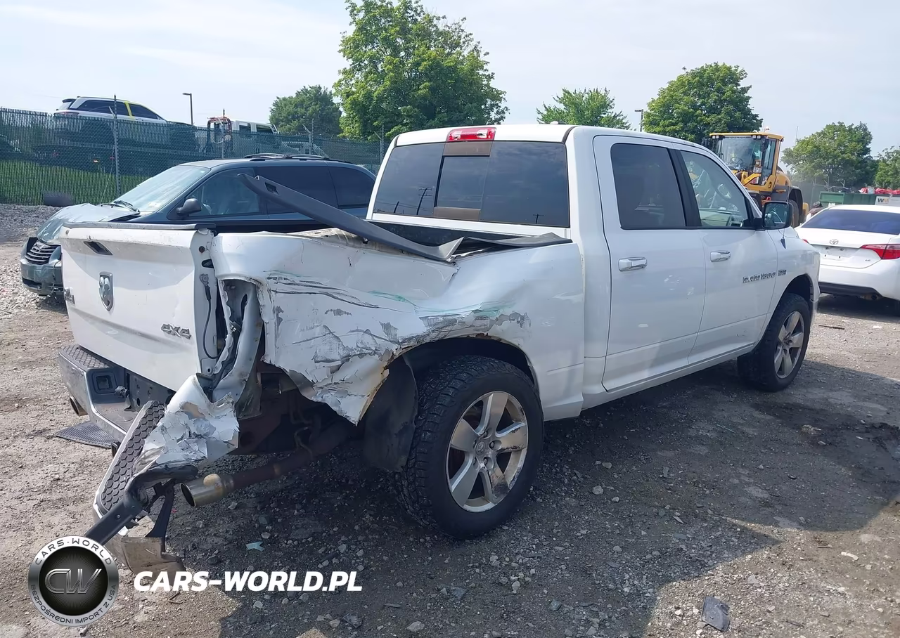 2012 Ram 1500 Big Horn VIN:1C6RD7LT6CS109878 - 4
