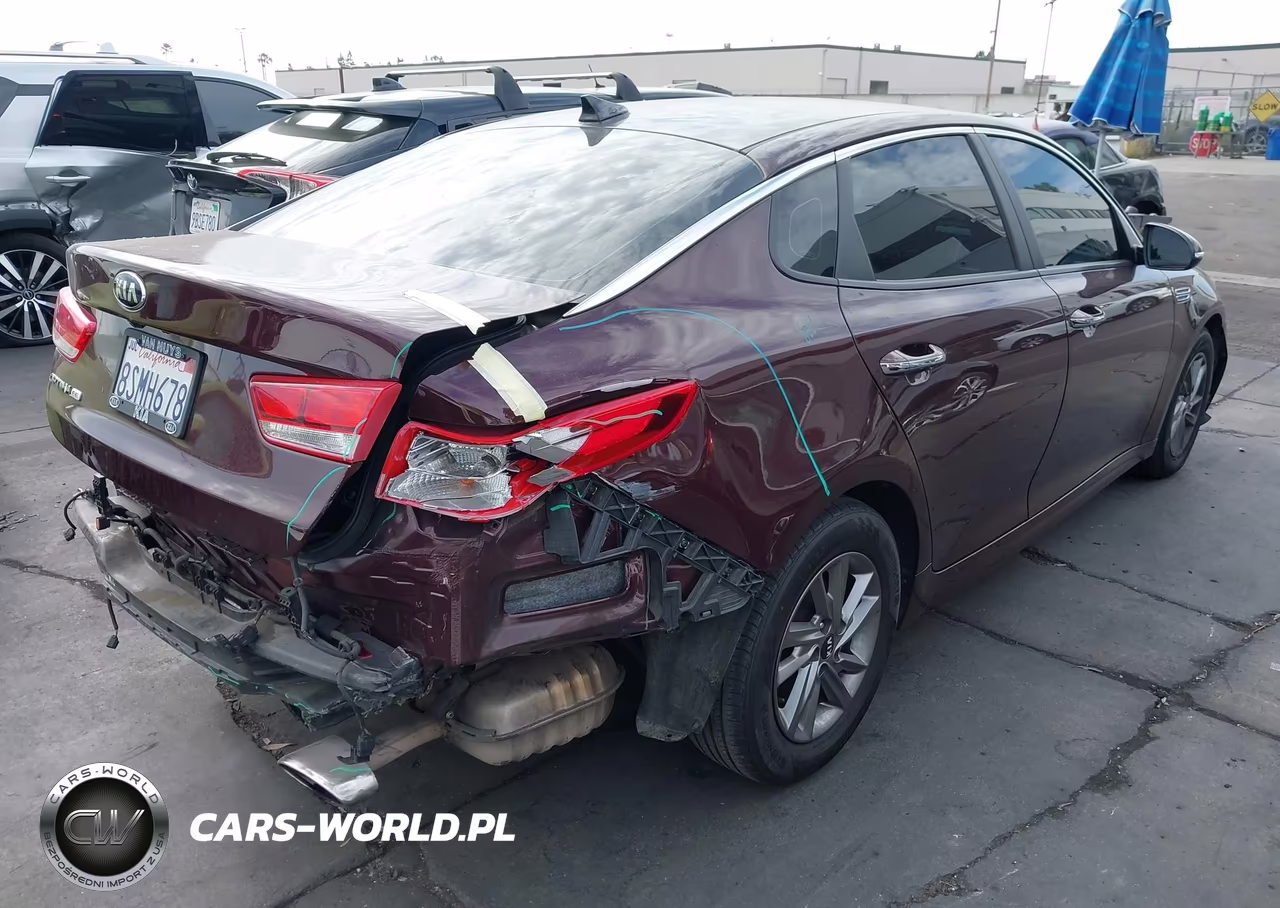 2020 Kia Optima Lx VIN:5XXGT4L39LG432382 - 4