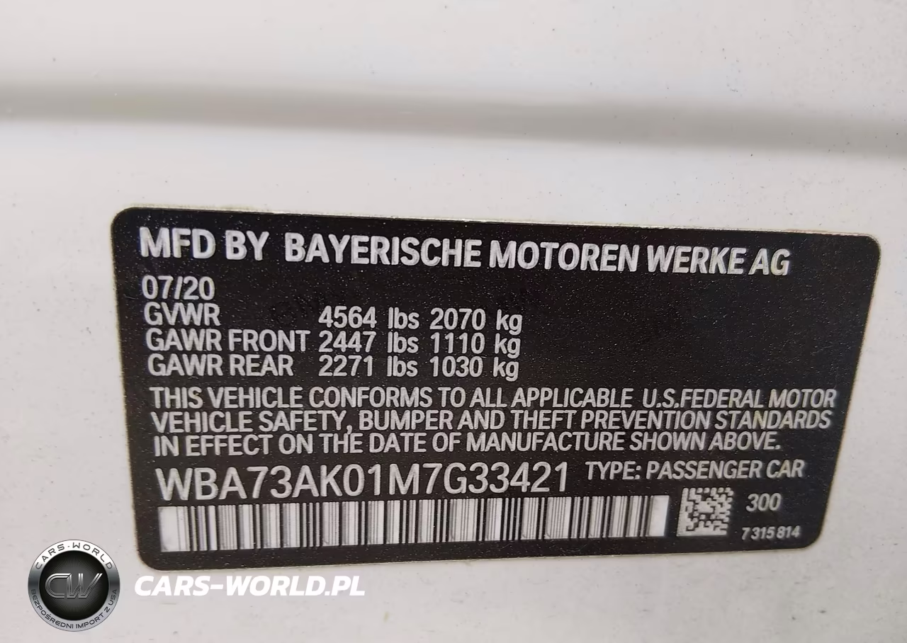 2021 BMW 228I Gran Coupe xDrive VIN:WBA73AK01M7G33421 - 9