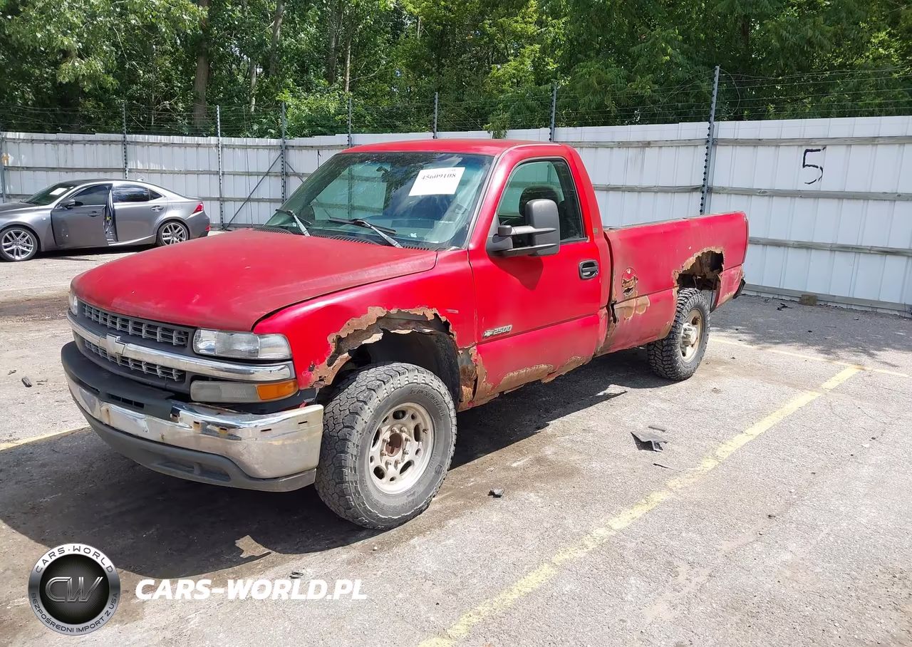 2002 Chevrolet Silverado 2500 VIN:1GCGC24U22Z290254 - 2
