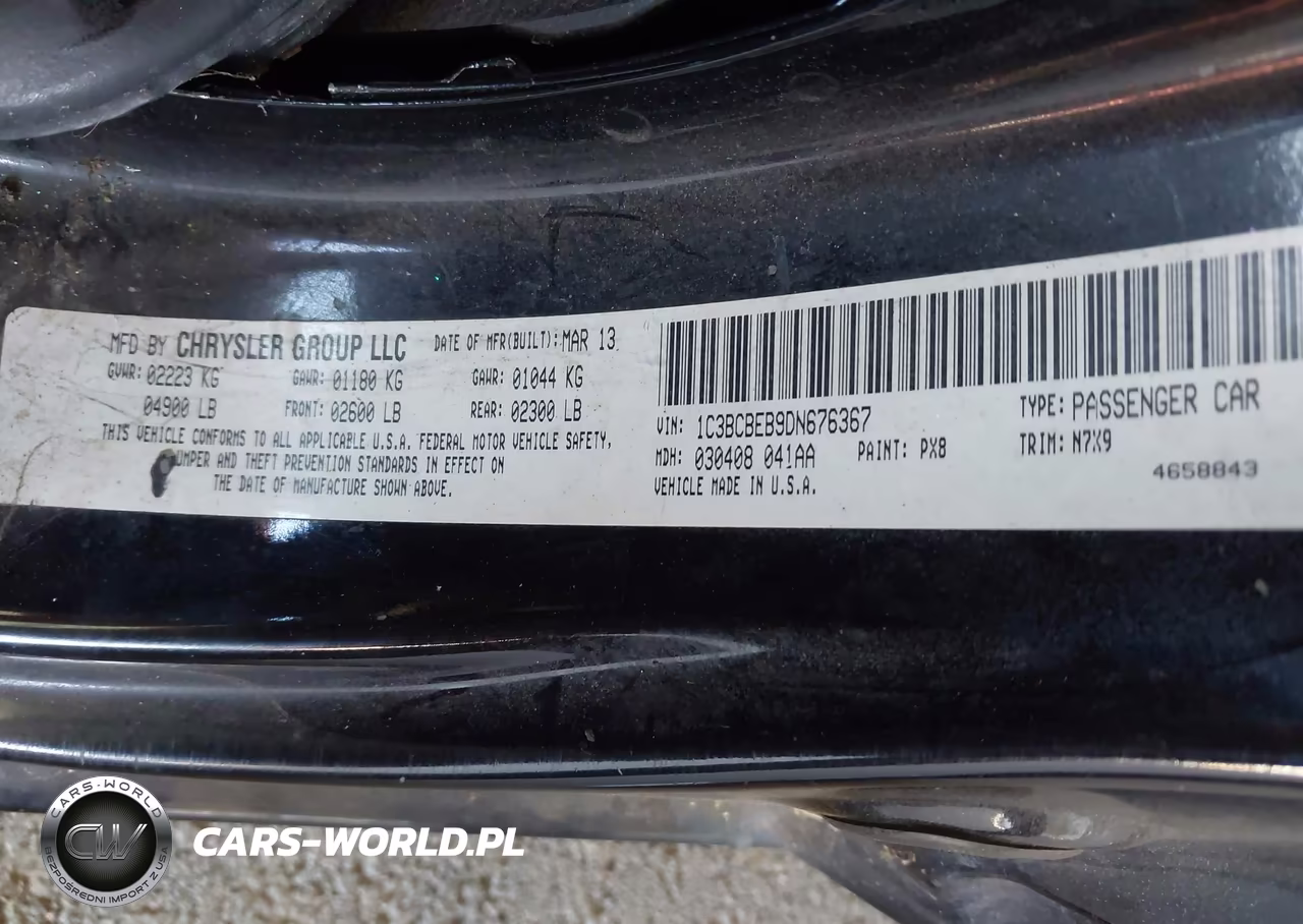 2013 Chrysler 200 Touring VIN:1C3BCBEB9DN676367 - 9
