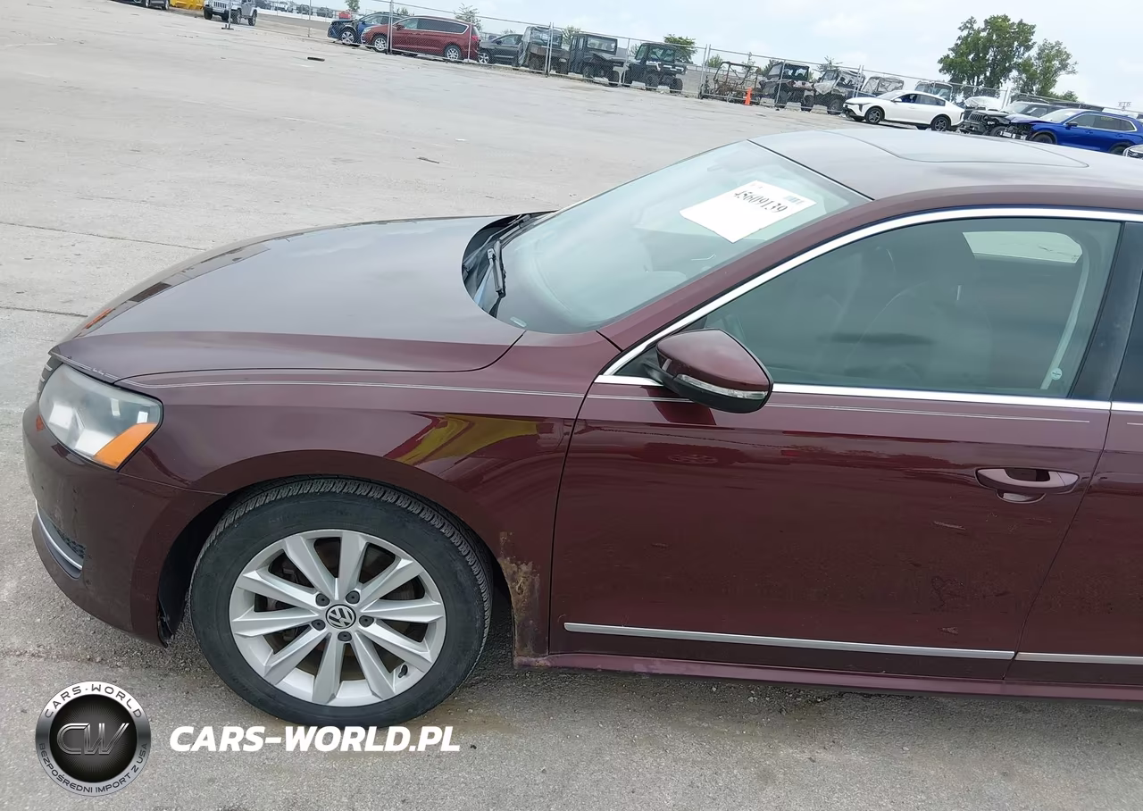 2012 Volkswagen Passat 2.5L Sel VIN:1VWCP7A32CC037724 - 15