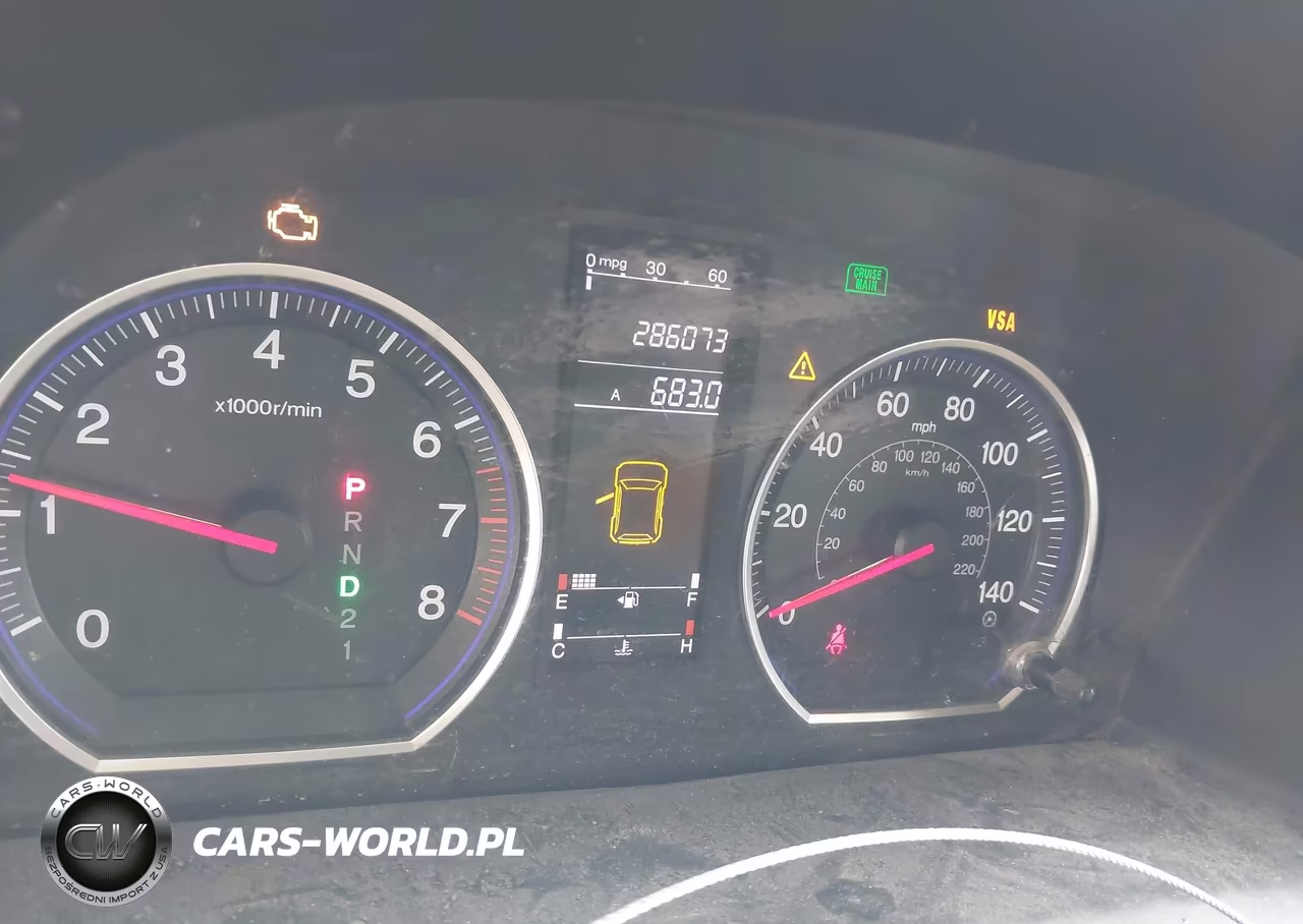 2009 Honda Cr-V Lx VIN:JHLRE48379C000669 - 7