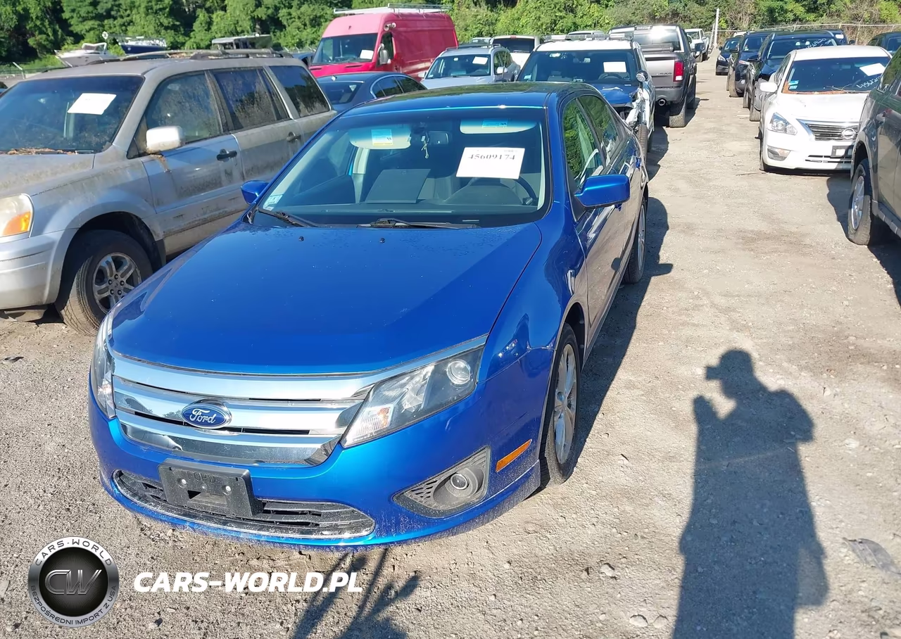 2012 Ford Fusion Se VIN:3FAHP0HAXCR370314 - 2