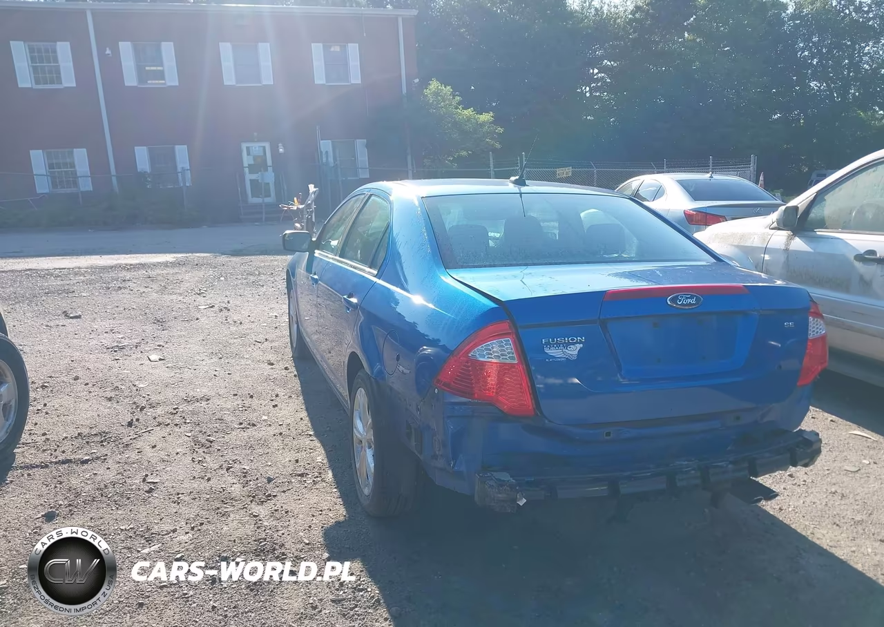 2012 Ford Fusion Se VIN:3FAHP0HAXCR370314 - 3