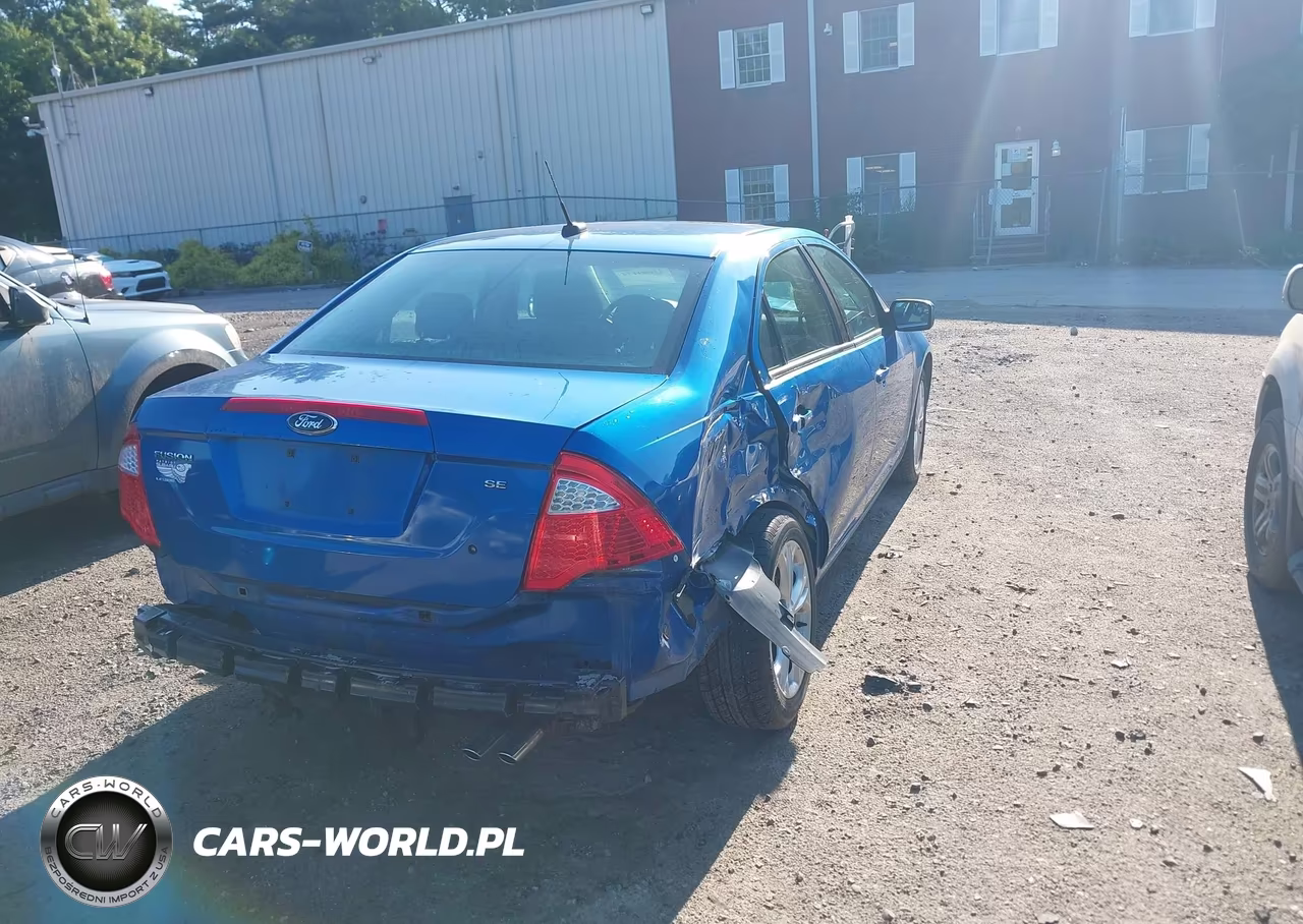 2012 Ford Fusion Se VIN:3FAHP0HAXCR370314 - 4