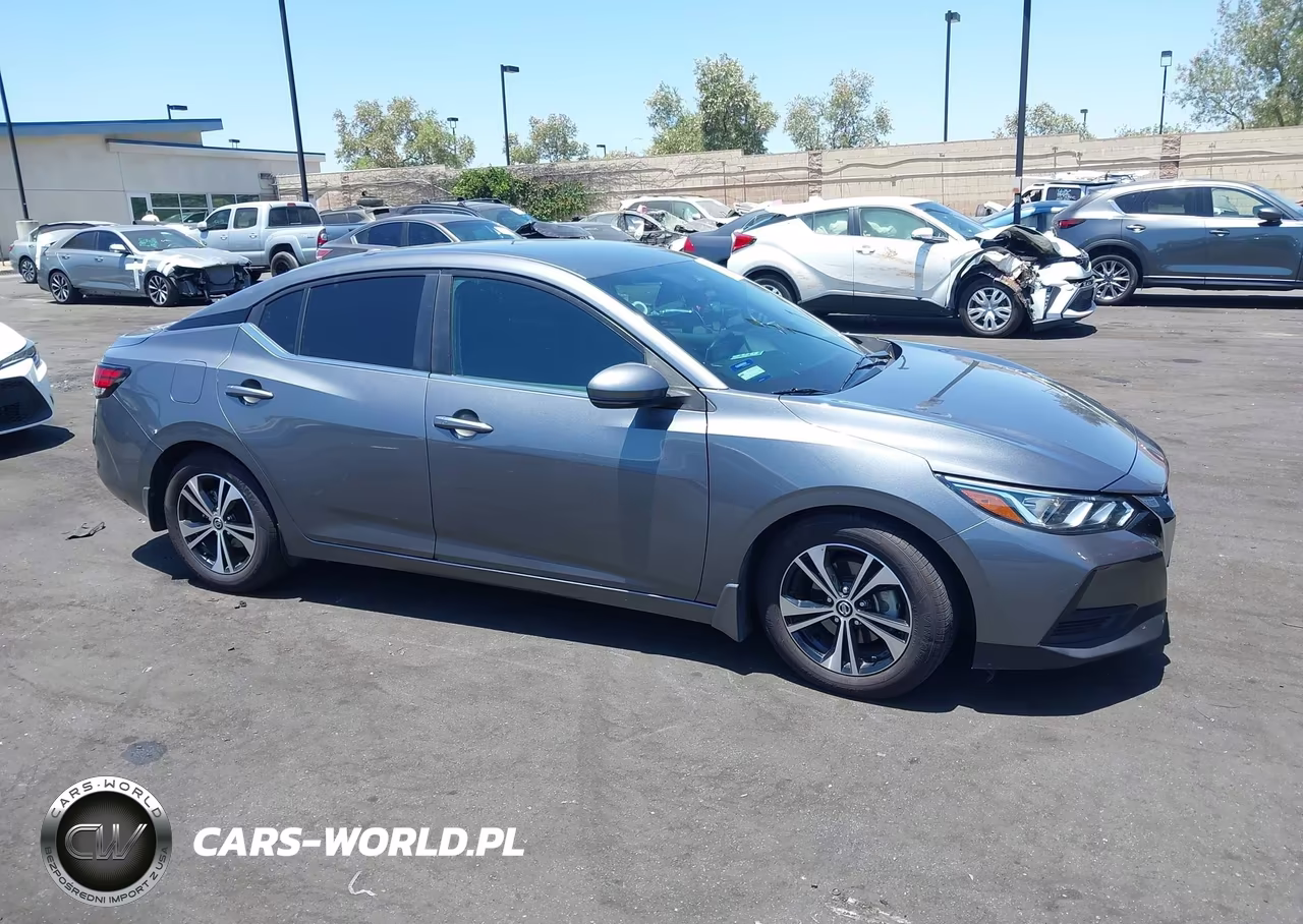 2020 Nissan Sentra Sv Xtronic Cvt VIN:3N1AB8CV1LY236643 - 13