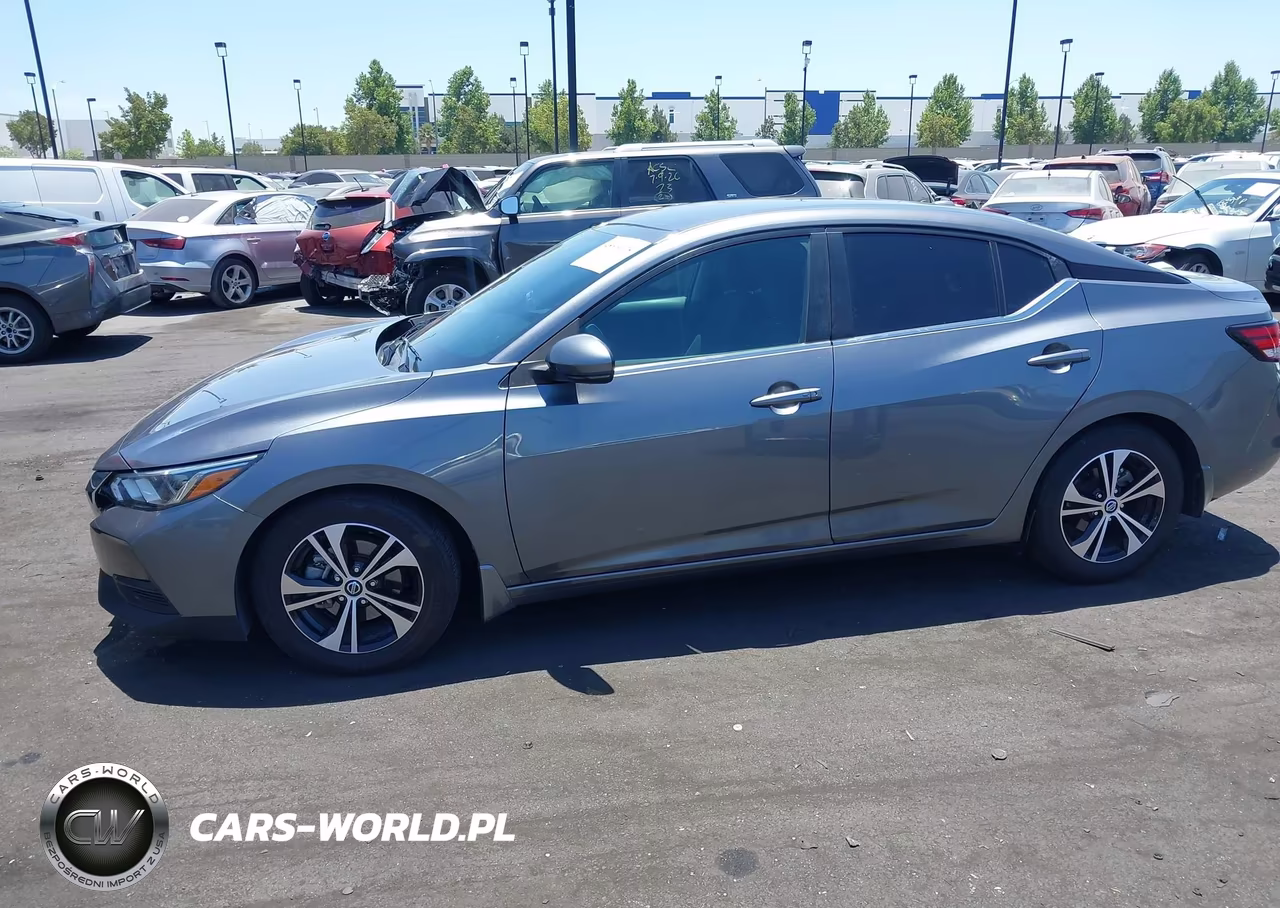 2020 Nissan Sentra Sv Xtronic Cvt VIN:3N1AB8CV1LY236643 - 14