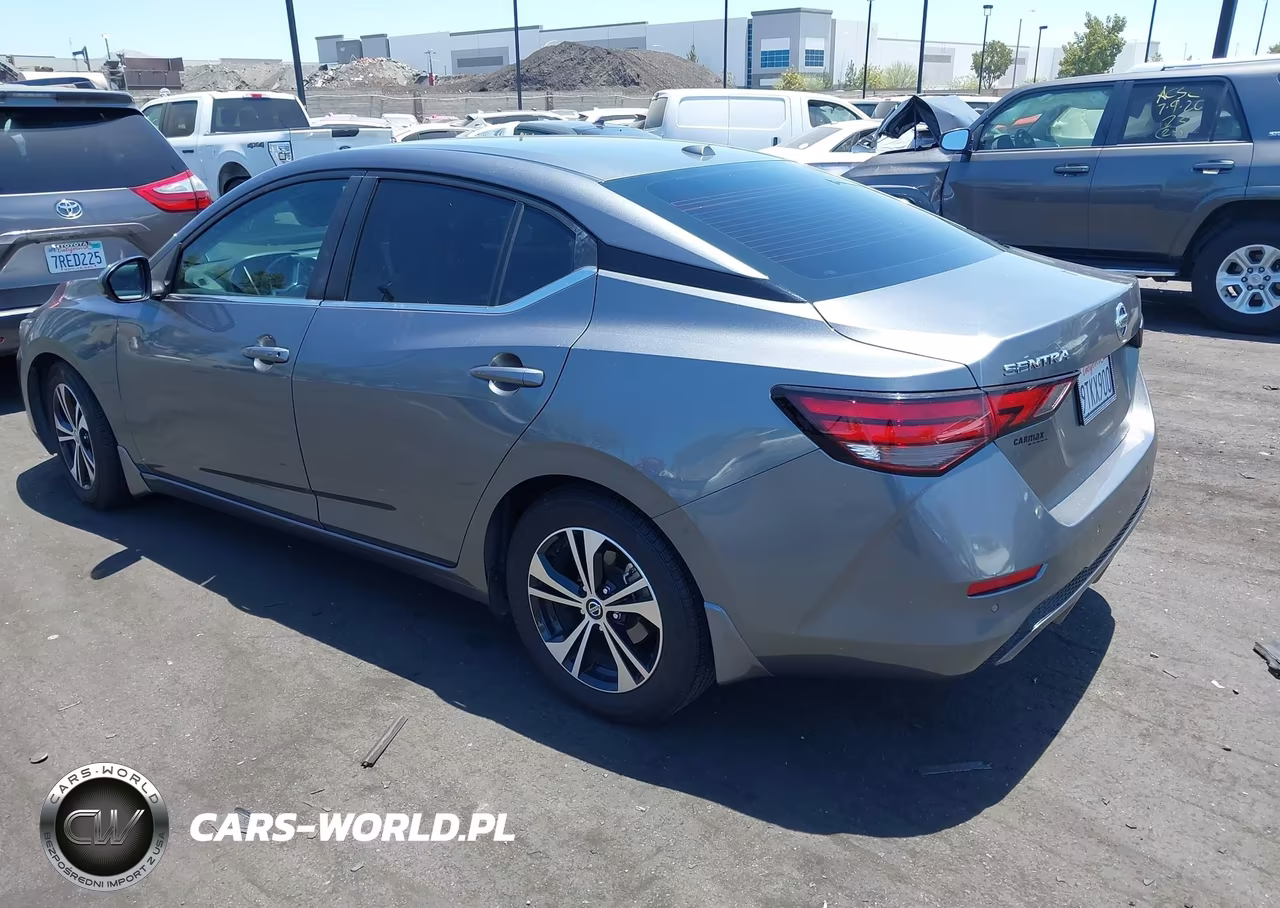2020 Nissan Sentra Sv Xtronic Cvt VIN:3N1AB8CV1LY236643 - 3