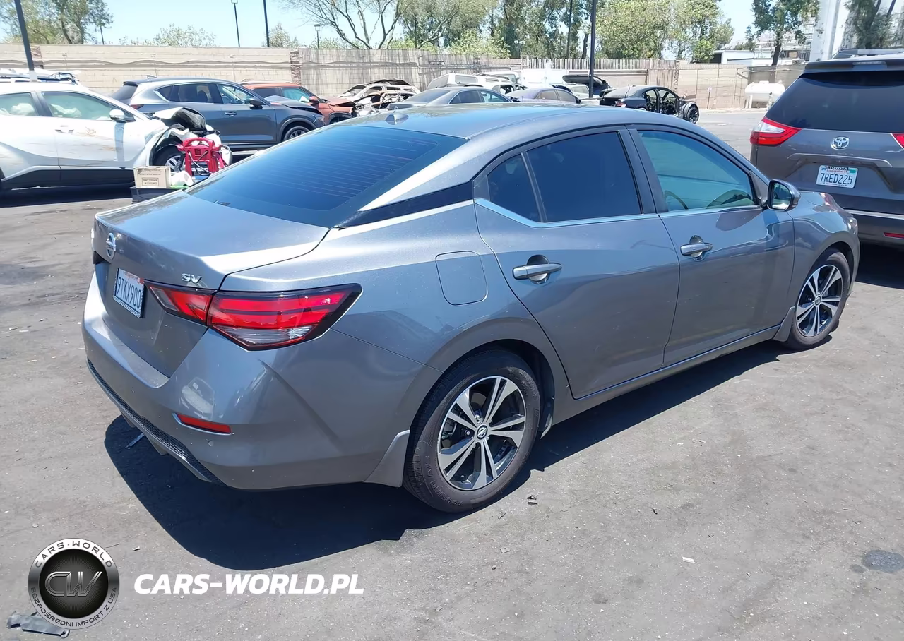 2020 Nissan Sentra Sv Xtronic Cvt VIN:3N1AB8CV1LY236643 - 4