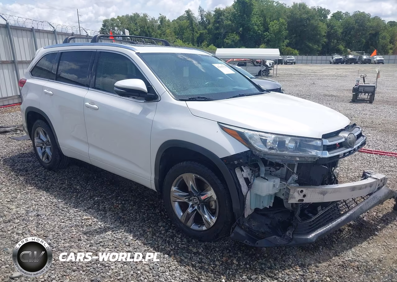 2017 Toyota Highlander Limited Platinum – zdjęcie 1 z 17