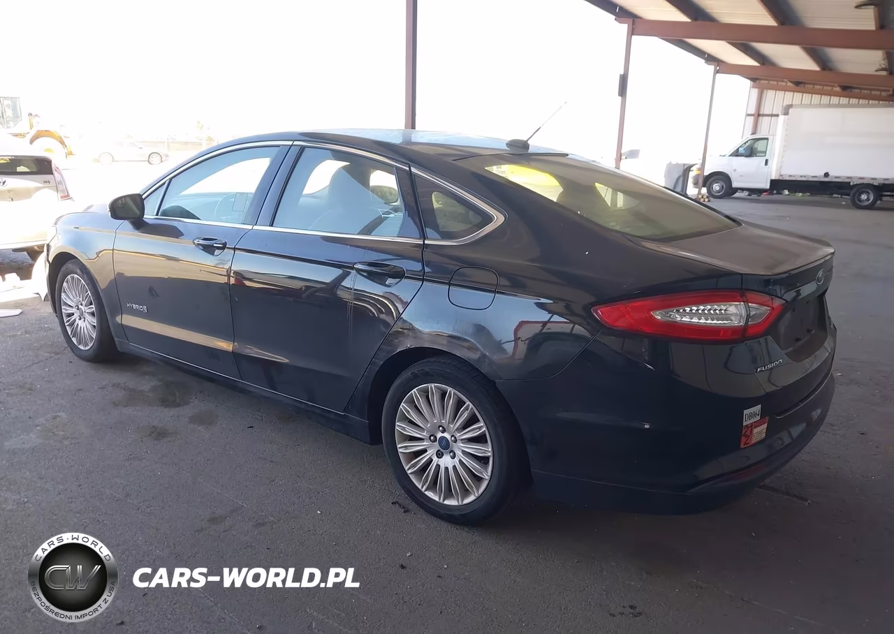2016 Ford Fusion Hybrid Se VIN:3FA6P0LU8GR187699 - 3