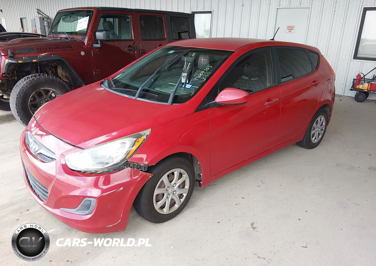2014 Hyundai Accent Gs VIN:KMHCT5AE7EU141297 - 2