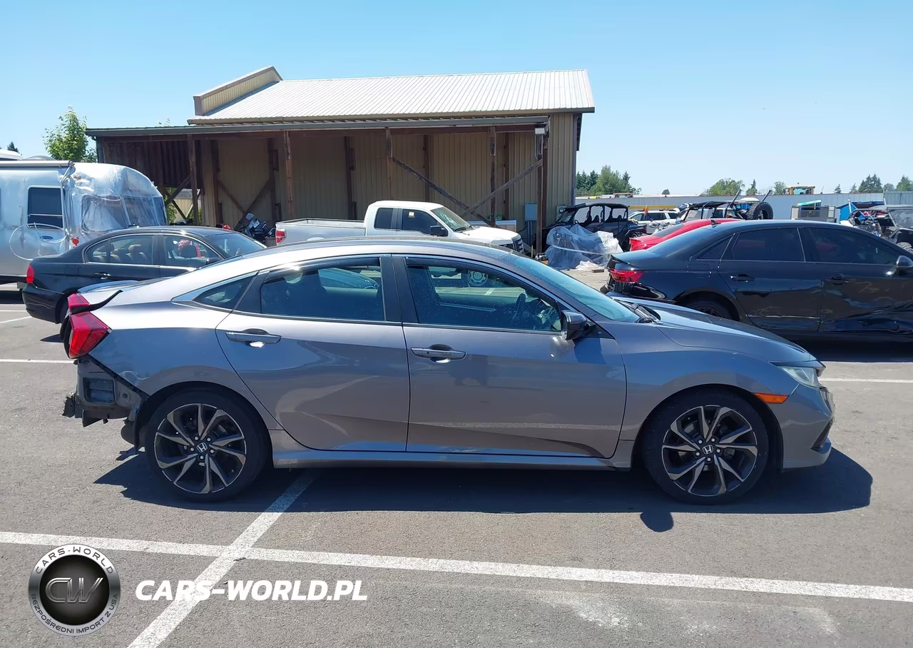 2019 Honda Civic Sport VIN:19XFC2F82KE208336 - 13