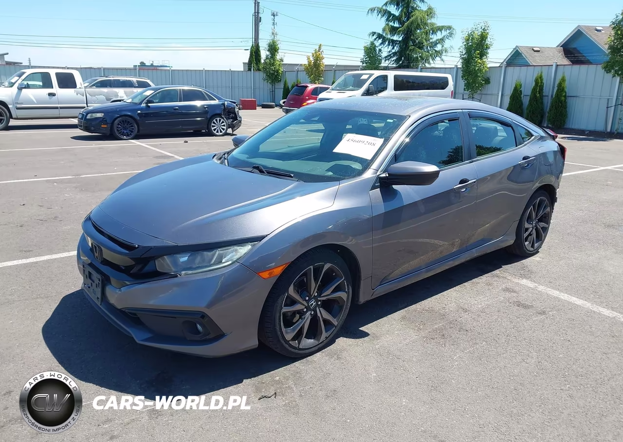 2019 Honda Civic Sport VIN:19XFC2F82KE208336 - 2