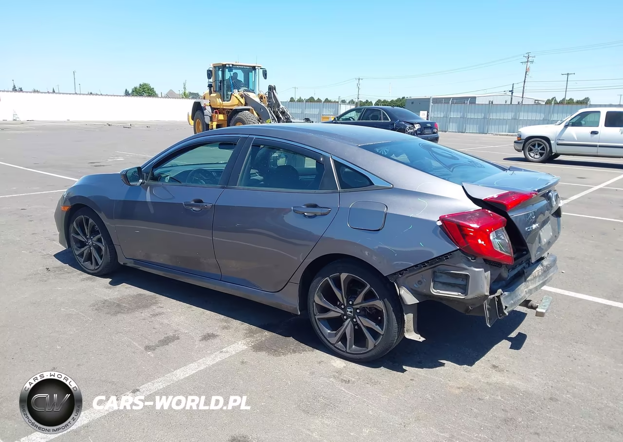 2019 Honda Civic Sport VIN:19XFC2F82KE208336 - 3