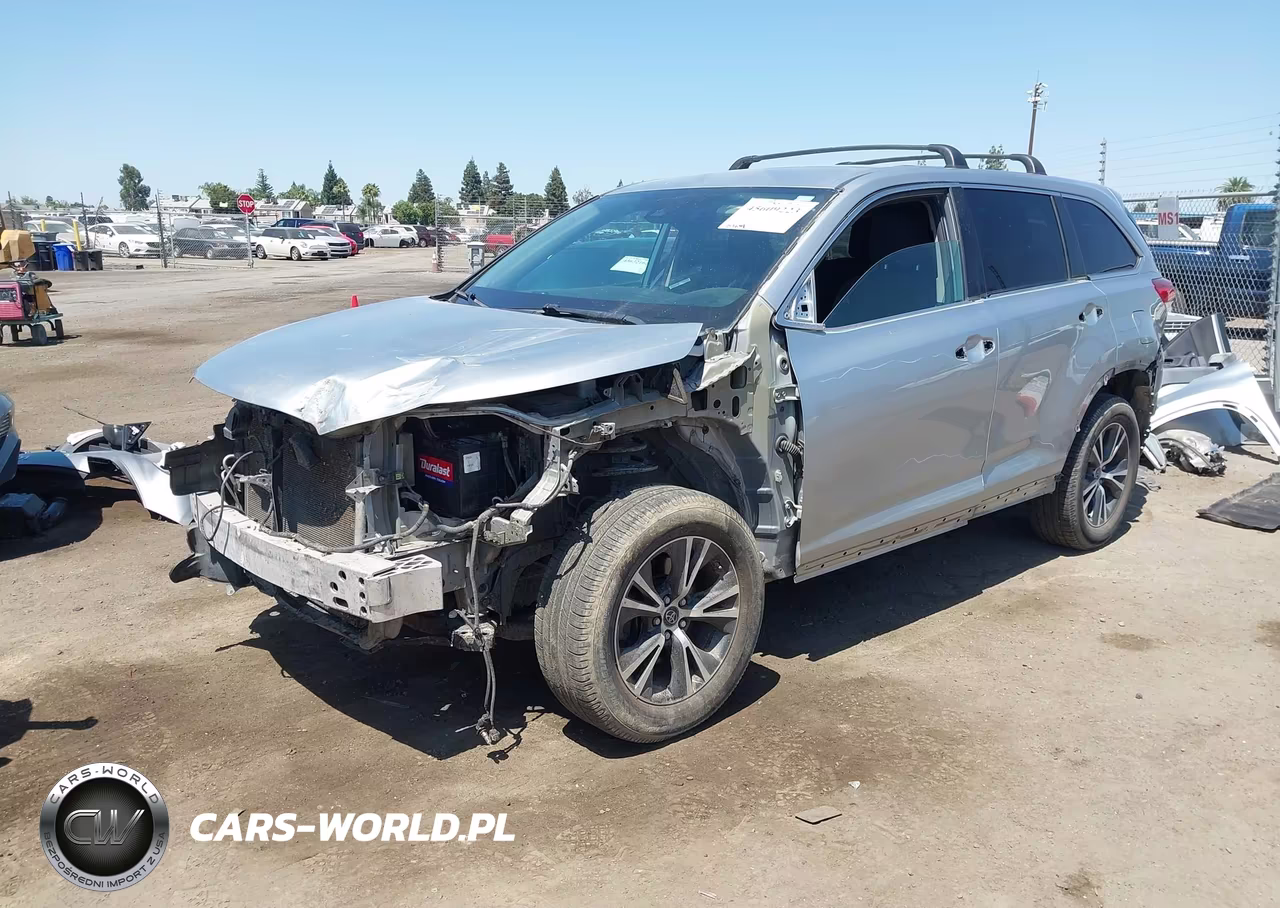 2018 Toyota Highlander Le VIN:5TDZARFH6JS038272 - 2