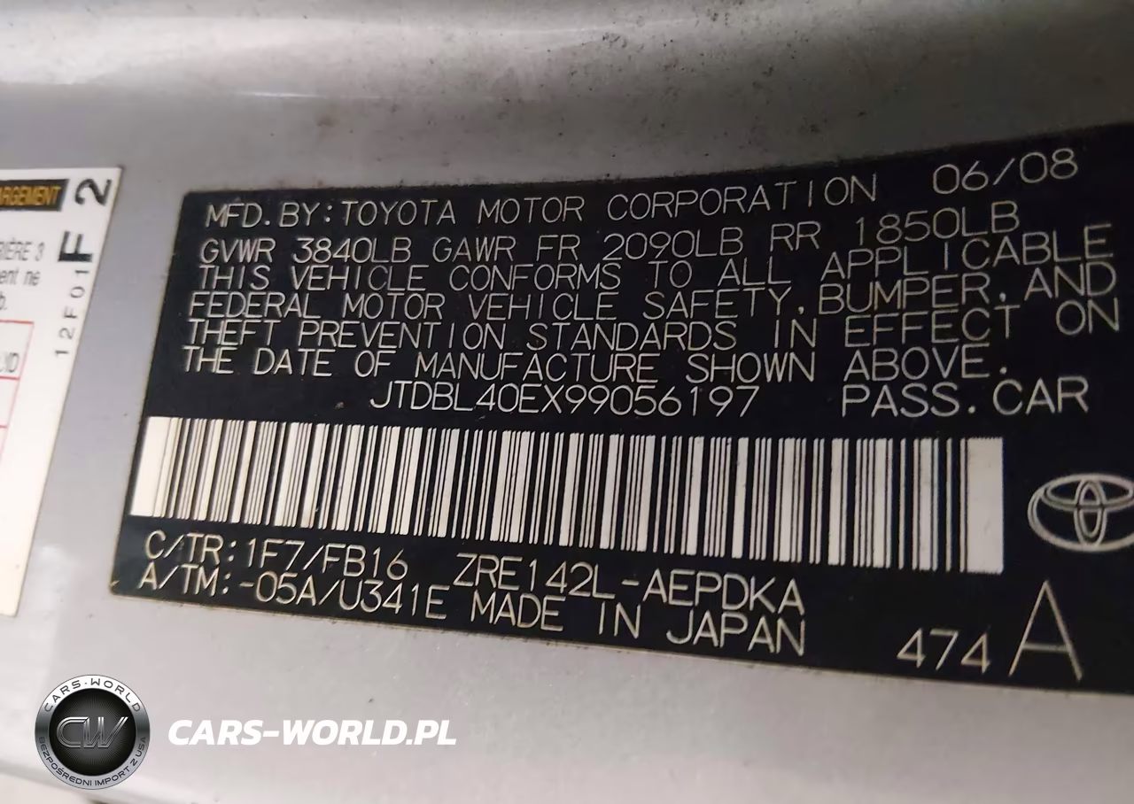 2009 Toyota Corolla Le VIN:JTDBL40EX99056197 - 9