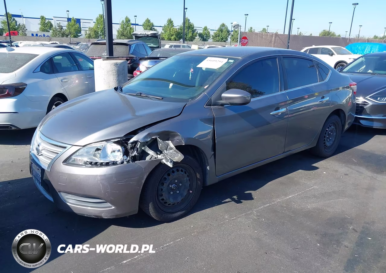 2015 Nissan Sentra S VIN:3N1AB7AP7FY343764 - 2