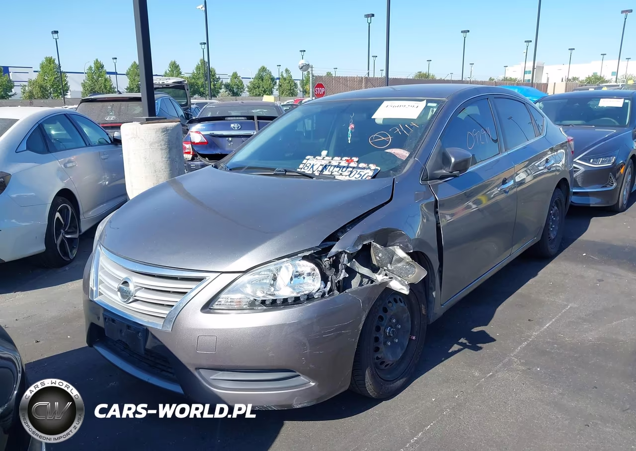 2015 Nissan Sentra S VIN:3N1AB7AP7FY343764 - 6