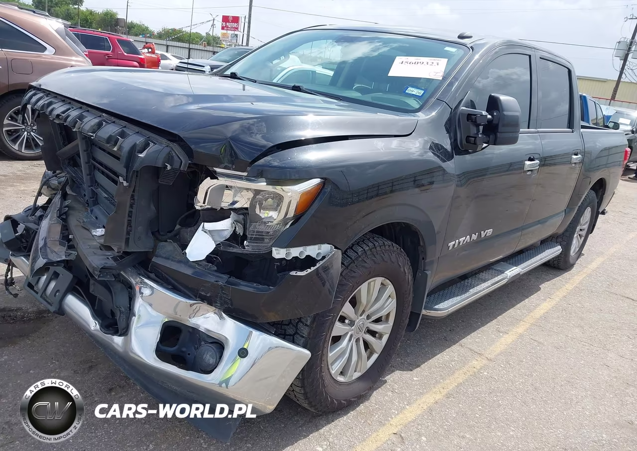 2019 Nissan Titan Sv VIN:1N6AA1E68KN532491 - 2