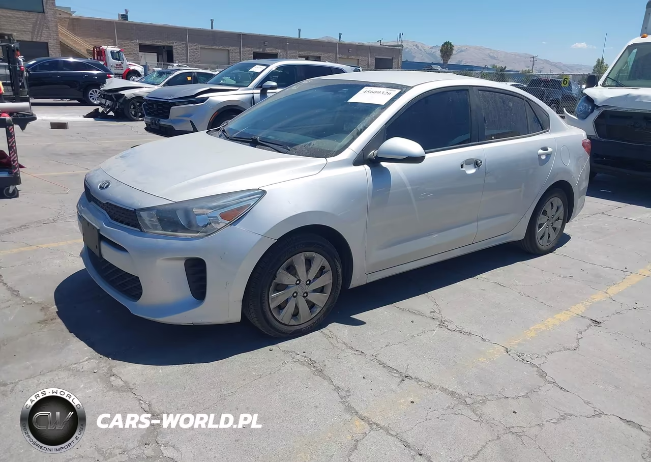 2020 Kia Rio Lx VIN:3KPA24AD4LE286292 - 2