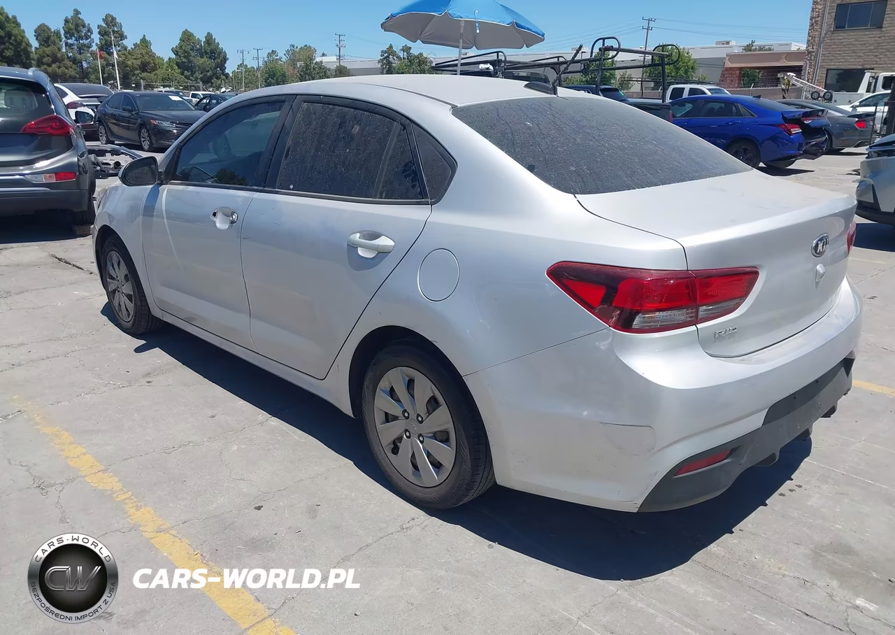 2020 Kia Rio Lx VIN:3KPA24AD4LE286292 - 3