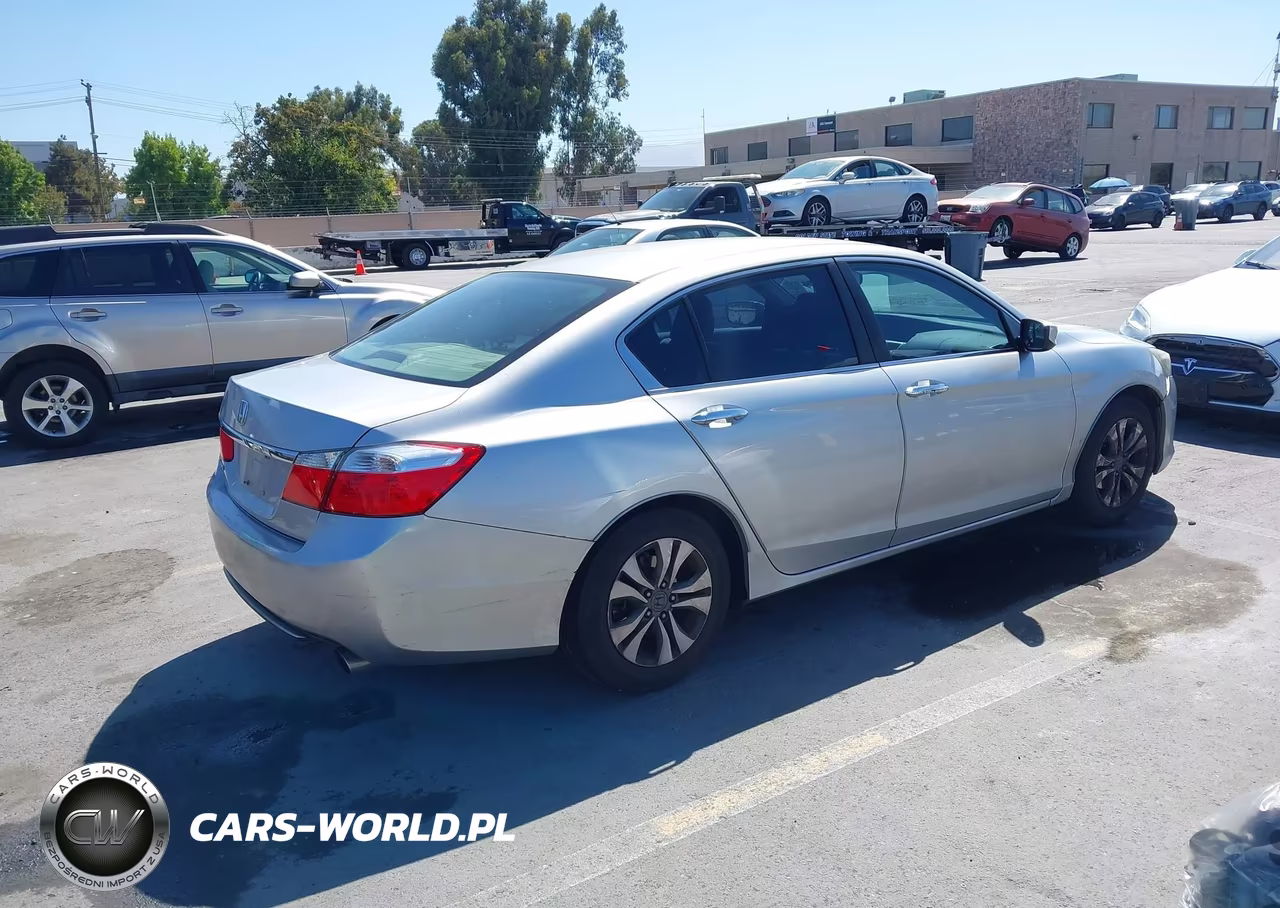 2013 Honda Accord Lx VIN:1HGCR2F39DA271107 - 4