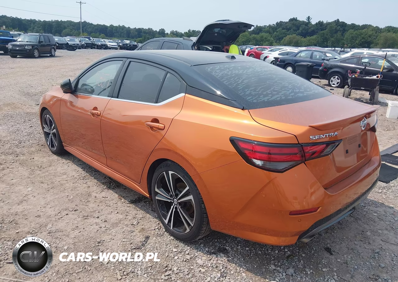 2021 Nissan Sentra Sr Xtronic Cvt VIN:3N1AB8DV3MY224977 - 3