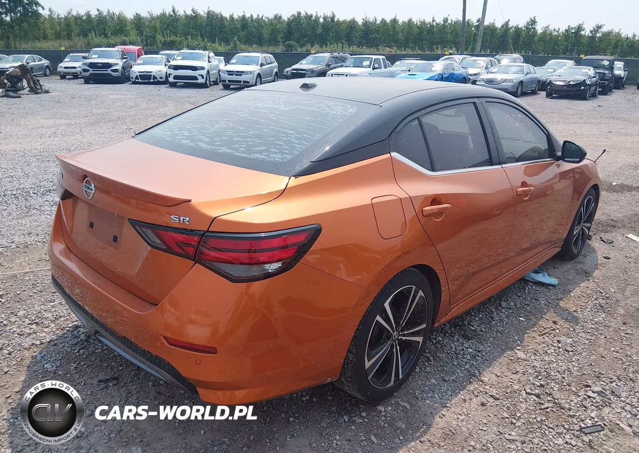 2021 Nissan Sentra Sr Xtronic Cvt VIN:3N1AB8DV3MY224977 - 4