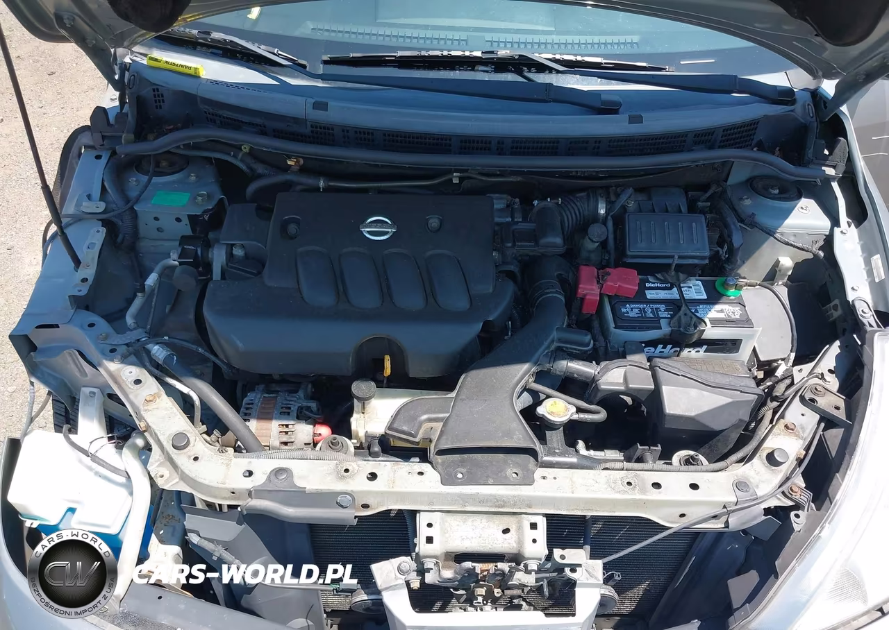2007 Nissan Versa 1.8Sl VIN:3N1BC11E57L395650 - 10