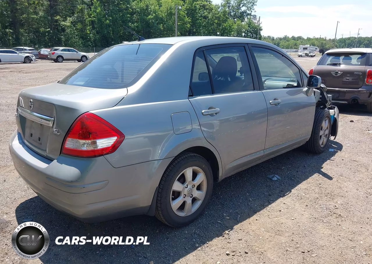 2007 Nissan Versa 1.8Sl VIN:3N1BC11E57L395650 - 4