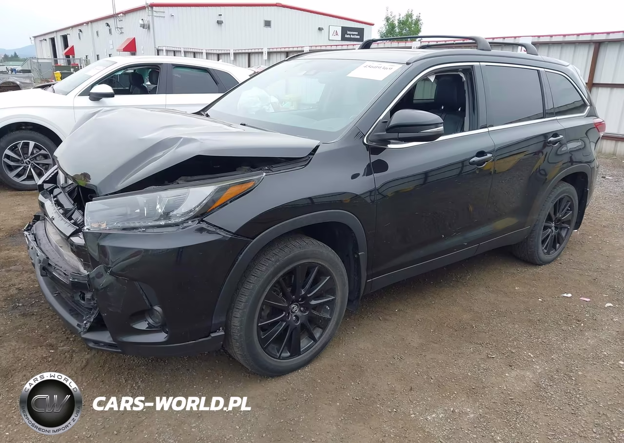 2019 Toyota Highlander Se VIN:5TDJZRFH5KS564304 - 2