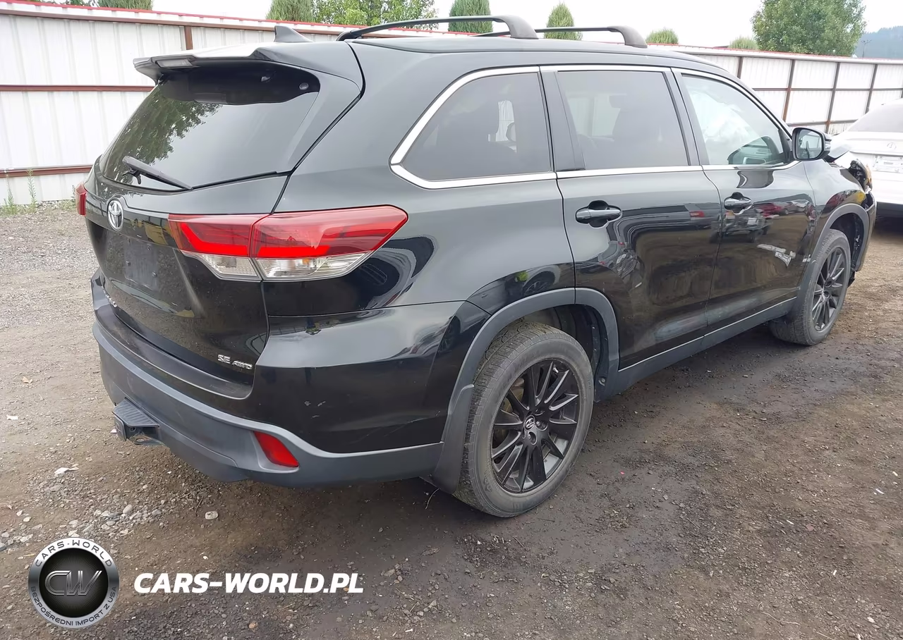 2019 Toyota Highlander Se VIN:5TDJZRFH5KS564304 - 4