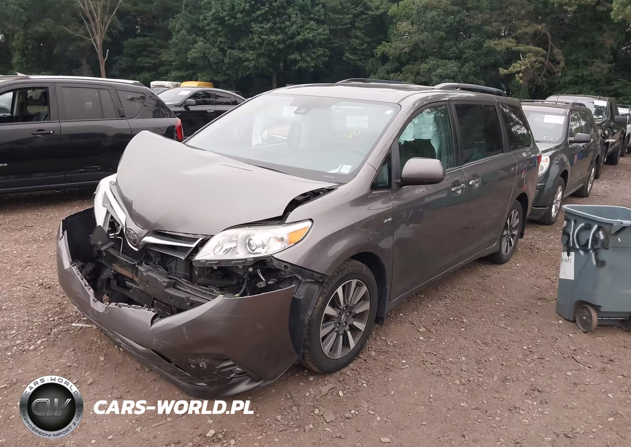 2018 Toyota Sienna Xle 7 Passenger VIN:5TDDZ3DCXJS207068 - 2