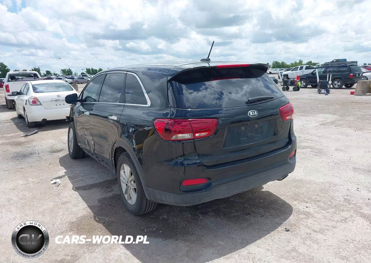 2019 Kia Sorento 2.4L Lx VIN:5XYPGDA39KG562714 - 3