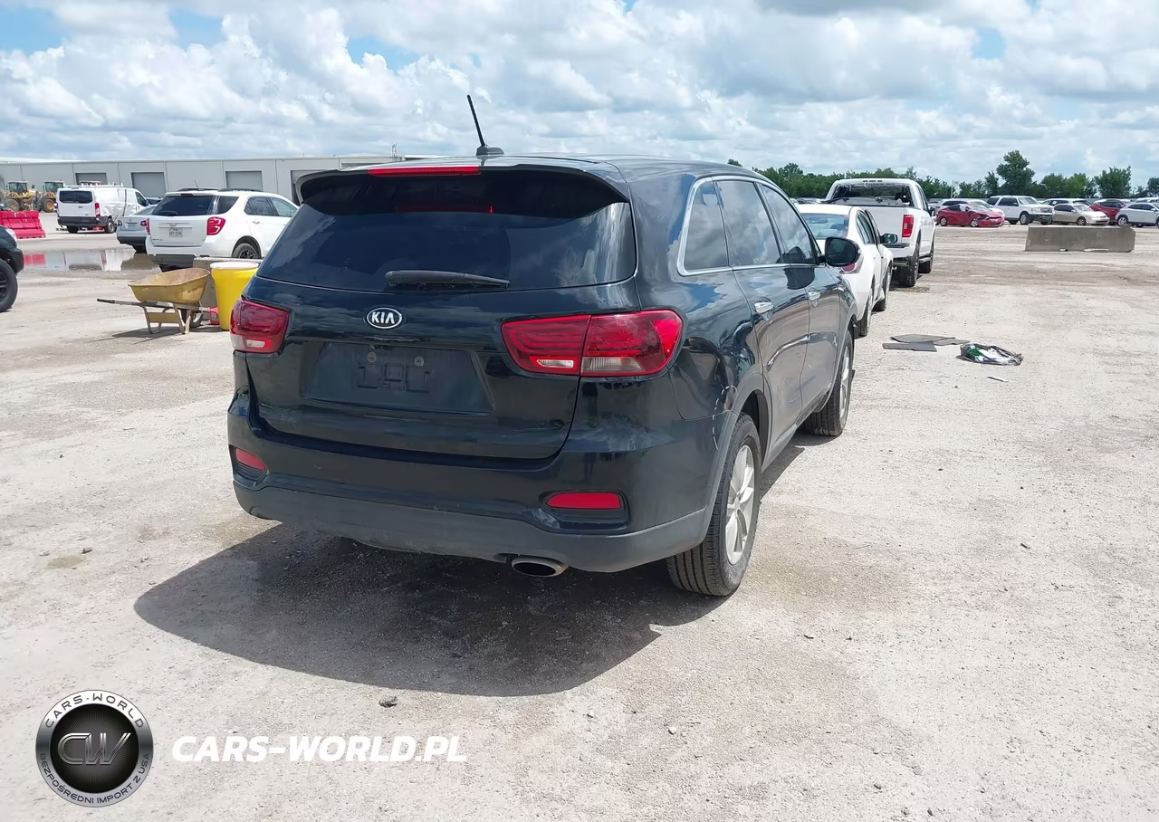 2019 Kia Sorento 2.4L Lx VIN:5XYPGDA39KG562714 - 4