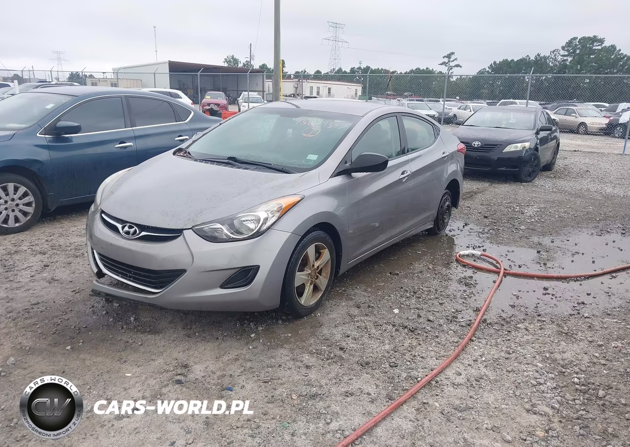 2011 Hyundai Elantra Gls (Ulsan Plant) VIN:KMHDH4AE7BU105301 - 2