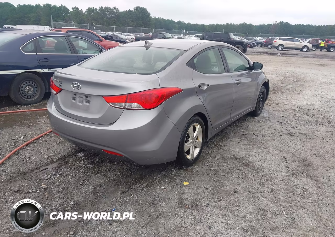2011 Hyundai Elantra Gls (Ulsan Plant) VIN:KMHDH4AE7BU105301 - 4