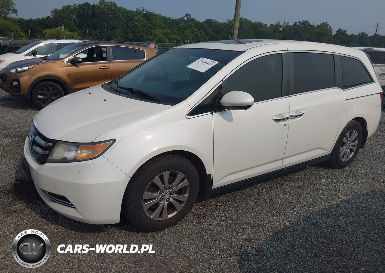 2016 Honda Odyssey Ex-L VIN:5FNRL5H62GB160106 - 2