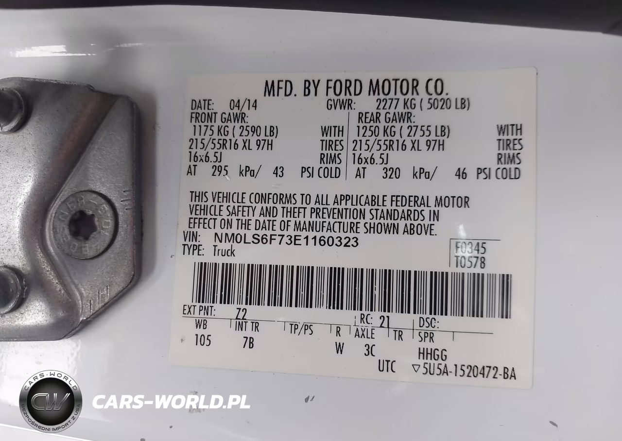 2014 Ford Transit Connect Xlt VIN:NM0LS6F73E1160323 - 9